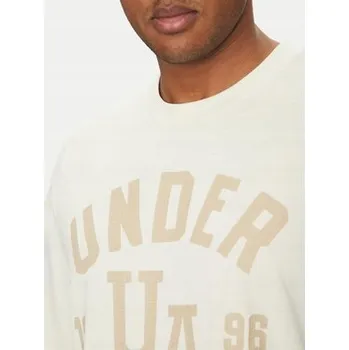 Pánské tričko Under Armour Pánské tričko UA M HW VARSITY OS SS Hnědé