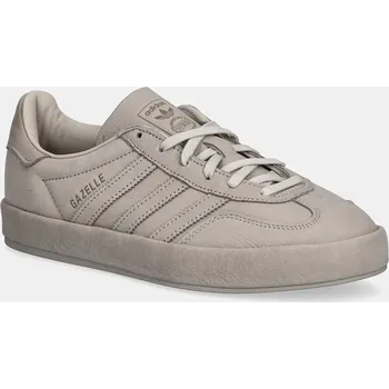 Pánská obuv Kožené tenisky adidas Originals Gazelle Indoor Lux, 46 2/3, šedá, 90X