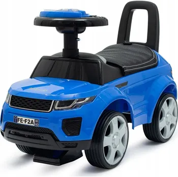 Dětské vozidlo Dětské autosedačky BABY MIX ODRÁŽEDLO PRIME RIDE-ON ODRÁŽEDLO 12M+, modrá eko kůže