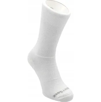 WrightSock Coomesh II CREW Bílé Ponožky na běhání z USA, velikost EU 37-42