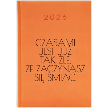 Kalendář Knižkový kalendář 2026 A5 oranžový