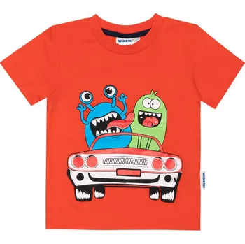 Chlapecké tričko Chlapecké tričko - Winkiki WKB 02917, oranžová Barva: Oranžová, Velikost: 122