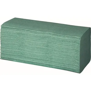 Papírový ručník RACON Papírové ručníky skládané Easy 5000ks, zelené, 1vrstva