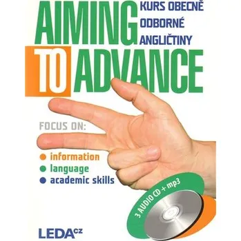 Anglický jazyk Aiming to Advance - Kurs obecně odborné angličtiny + 3CD