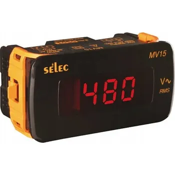 Bezpečnostní kamera Digitální voltmetr MV15 SELEC