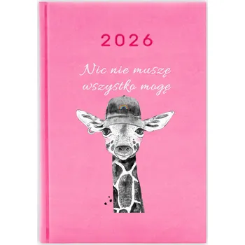 Kalendář Knižkový kalendář 2026 A5 růžový