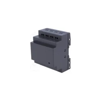 modulární přístroj a rozvaděč Kryt na přípojnici DIN Y 76mm X 92mm Z 60mm černá