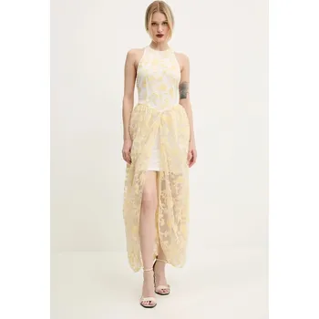 Dámské oblečení Šaty Rotate 113976858 žlutá 10X, vel. 36