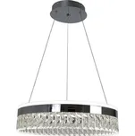 LED Stmívatelný lustr na lanku LED/90W/230V 3000-6500K chrom + dálkové ovládání