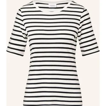 Comma Dámské Tričko, černá / bílá, 34