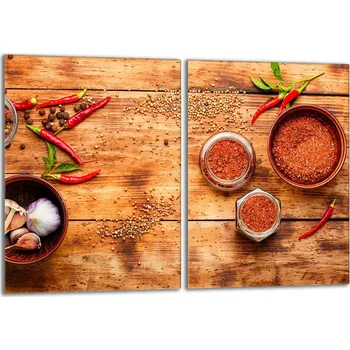 Kuchyňské prkénko Krájecí deska TMK ArtDeko sklo 2 ks