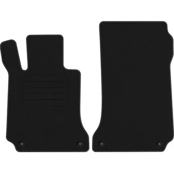 autokoberec MERCEDES A207 CABRIO 09-17 Velurové autokoberce STD PŘEDNÍ