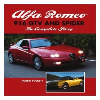 Cizojazyčná kniha Alfa Romeo 916 GTV and Spider – Robert Foskett (EN)
