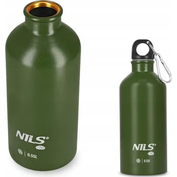 Láhev NILS CAMP turistická láhev zelená 550 ml, termická a těsná