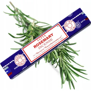 Vonná tyčinka Indické vonné tyčinky premium SATYA Rosemary 15g