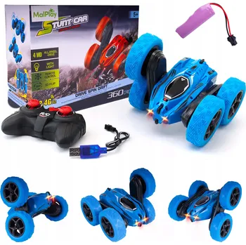 RC model auta Dálkově ovládané auto Twister 360, akrobatické kaskadérské auto s LED, RC ovládání