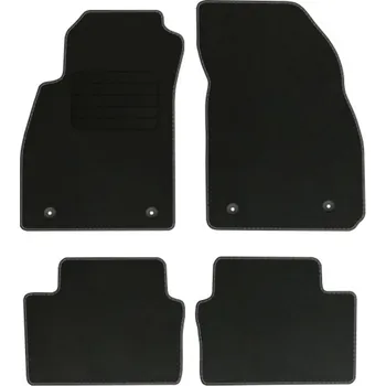 autokoberec Kobercové rohože Edecor velurové 4 ks