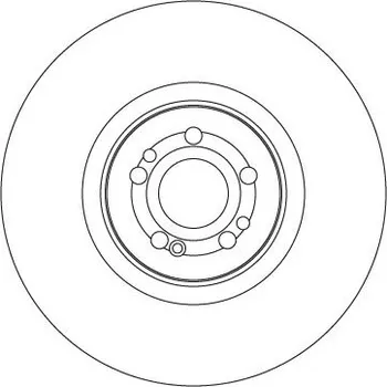 Brzdový kotouč Brzdový kotouč TRW DF4634S