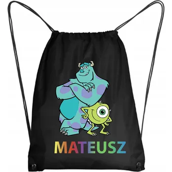 Školní Vak/Batoh na Tělocvik do Školky Školy Příšerky s.r.o. + JMÉNO