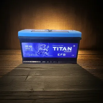 Autobaterie Autobaterie TITAN Power EFB, 95Ah, 12V, 850A