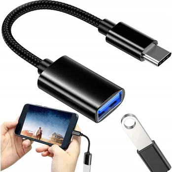 Datové redukce ADAPTÉR PŘEVODNÍK USB-C NA USB-A 3.0 OTG ODOLNÝ PRO TELEFON