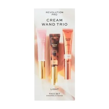 Make-up REVOLUTION PRO Cream Face Wand Trio Sada na líčení obličeje