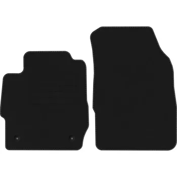 autokoberec Velurové autokoberce s upevněním v sadě Edecor