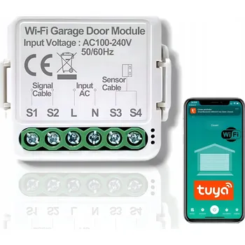 IP kamera Chytrý WiFi modul pro ovládání garážových vrat Tuya Smart Life
