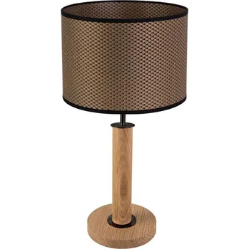 Lampička Spot-Light 7017400711551 - Stolní lampa BENITA 1xE27/60W/230V dub