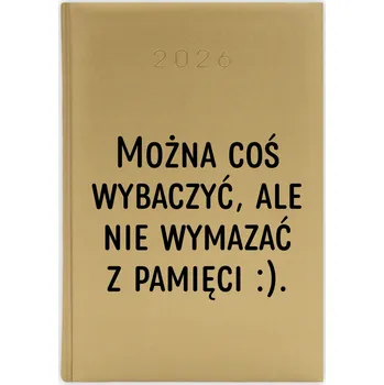 Kalendář Knižní kalendář 2026 A5 zlatý