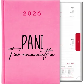 Kalendář Knižkový kalendář 2026 A5 růžový