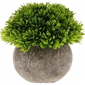 umělá květina UMĚLÝ KVĚT KVĚTINY ZELENÁ ZELEŇ ROSTLINA V KVĚTINÁČKU