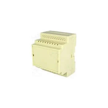 modulární přístroj a rozvaděč Kryt na přípojnici DIN Y 77mm X 88mm Z 62mm ABS Poč.mod 5