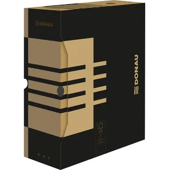 Archivační box Archivační krabice Donau - A4, 12 cm, hnědá, 1ks