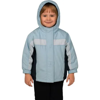 ZIMA-Dětská bunda s kapucí Autumn - světle modrá Velikost: EU 80