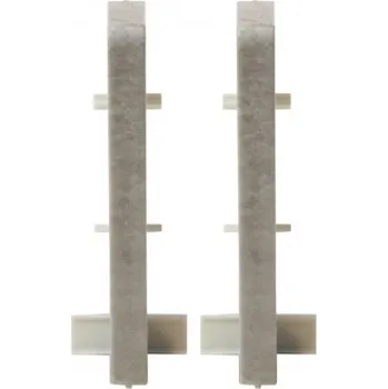 Podlahová lišta Spojka Cezar PVC 15 x 60, délka 2 cm, Goth Clear