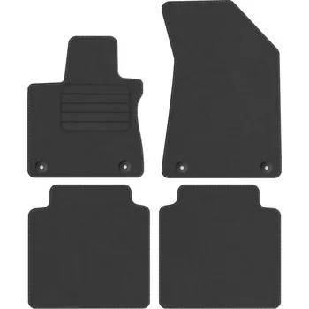 autokoberec Kobercové rohože Edecor velurové 4 ks