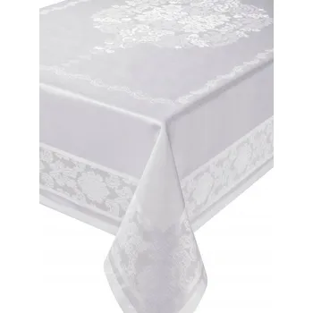 ubrus Ubrus odolný proti skvrnám, teflonový, elegantní 140x300 Atena bílý