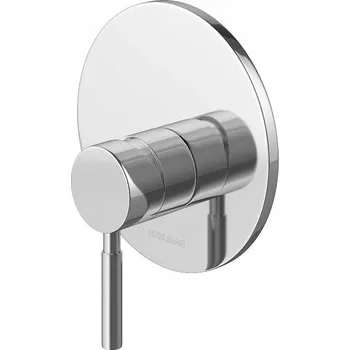 Vodovodní baterie Sprchová baterie páková nástěnná Kohlman Roxin stříbrná