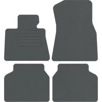 autokoberec Kobercové rohože Edecor velurové 4 ks