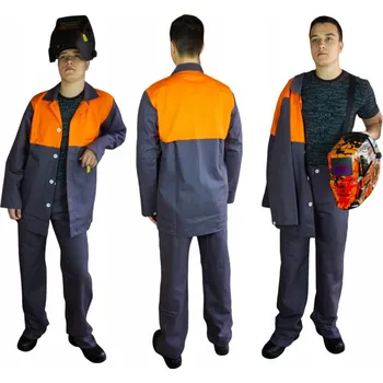 pracovní souprava Svářečský Oblek Nehořlavý Svářečská Mikina Kalhoty Sada CXS MOFOS 60