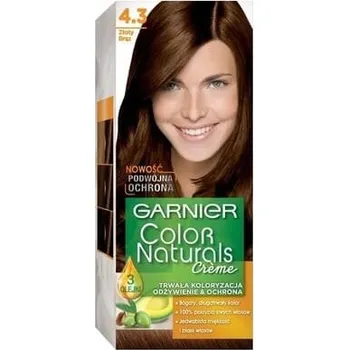 Barva na vlasy Barva na vlasy Garnier Color Naturals Creme 4.3 Zlatě hnědá
