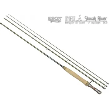 Rybářský prut Muškařský prut Esox Belá