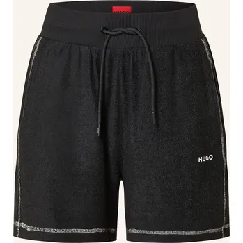 Dámské kraťasy Hugo Dámské Pohodlné Domácí Šortky Naty Z Froté, černá, 34