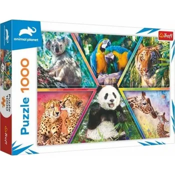 Puzzle Trefl Puzzle Animal Planet: Království zvířat/1000 dílků