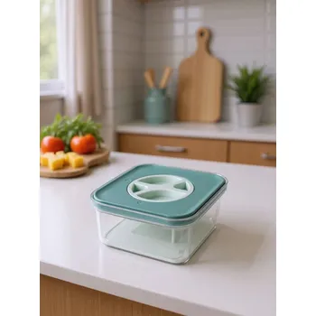 Dóza na potraviny Sinsay - Nádoba na potraviny s víkem - světle modrá - 049GN-50X - 049GN-50X-ONE