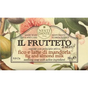 Mýdlo Nesti Dante - Frutteto Fík a Mandlové mléko přírodní mýdlo, 250g