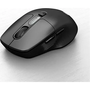 Myš C-TECH myš WLM-13 Dual mode, bezdrátová, BT5.0 + 2,4GHz, 1600DPI, 6 tlačítek, USB nano receiver, černá