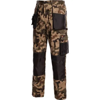 Pracovní oblečení Pracovní kalhoty do pasu Procera PROMAN 260 MASKÁČOVÝ - Velikost 46