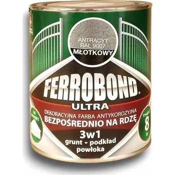 barva na kov Barva antikorozní barva Ferrobond 0,7 l 9007 barva barva